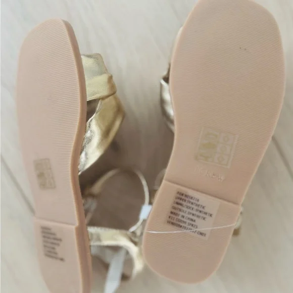 J. Crew Girls' square-toe knot sandals - Picture 6 of 7